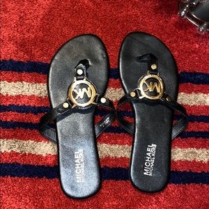 Black Michael Kors sandals
